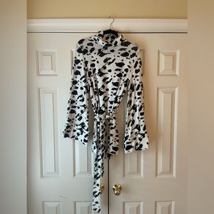 Amazing lace boutique, cow print dress, size small